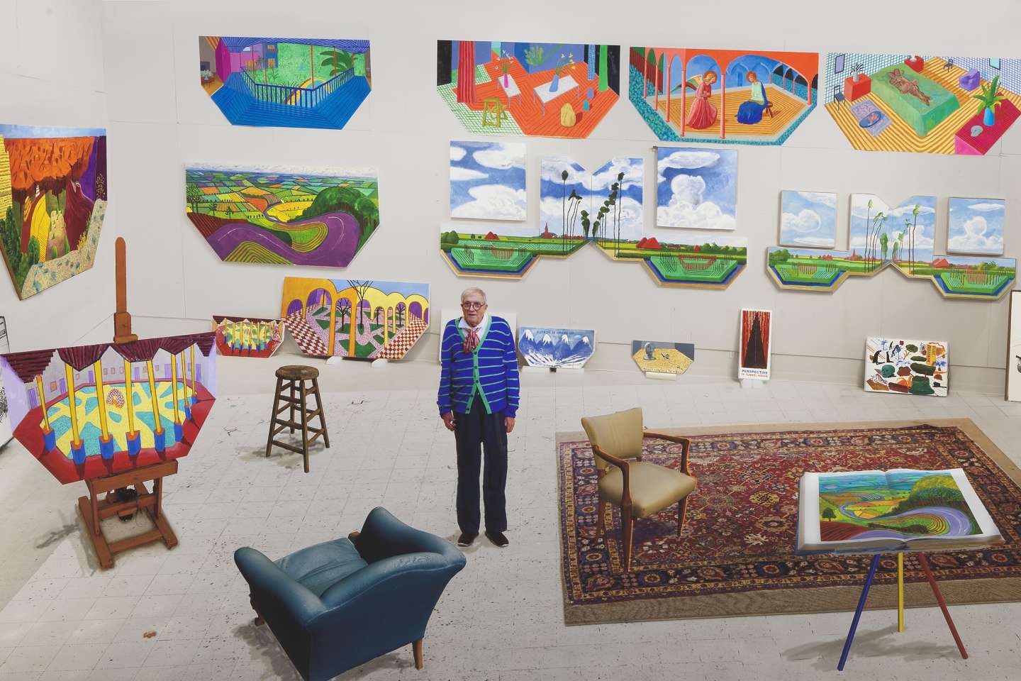 David Hockney and his intimate allusions at the Granet Museum in Aix-en-Provence