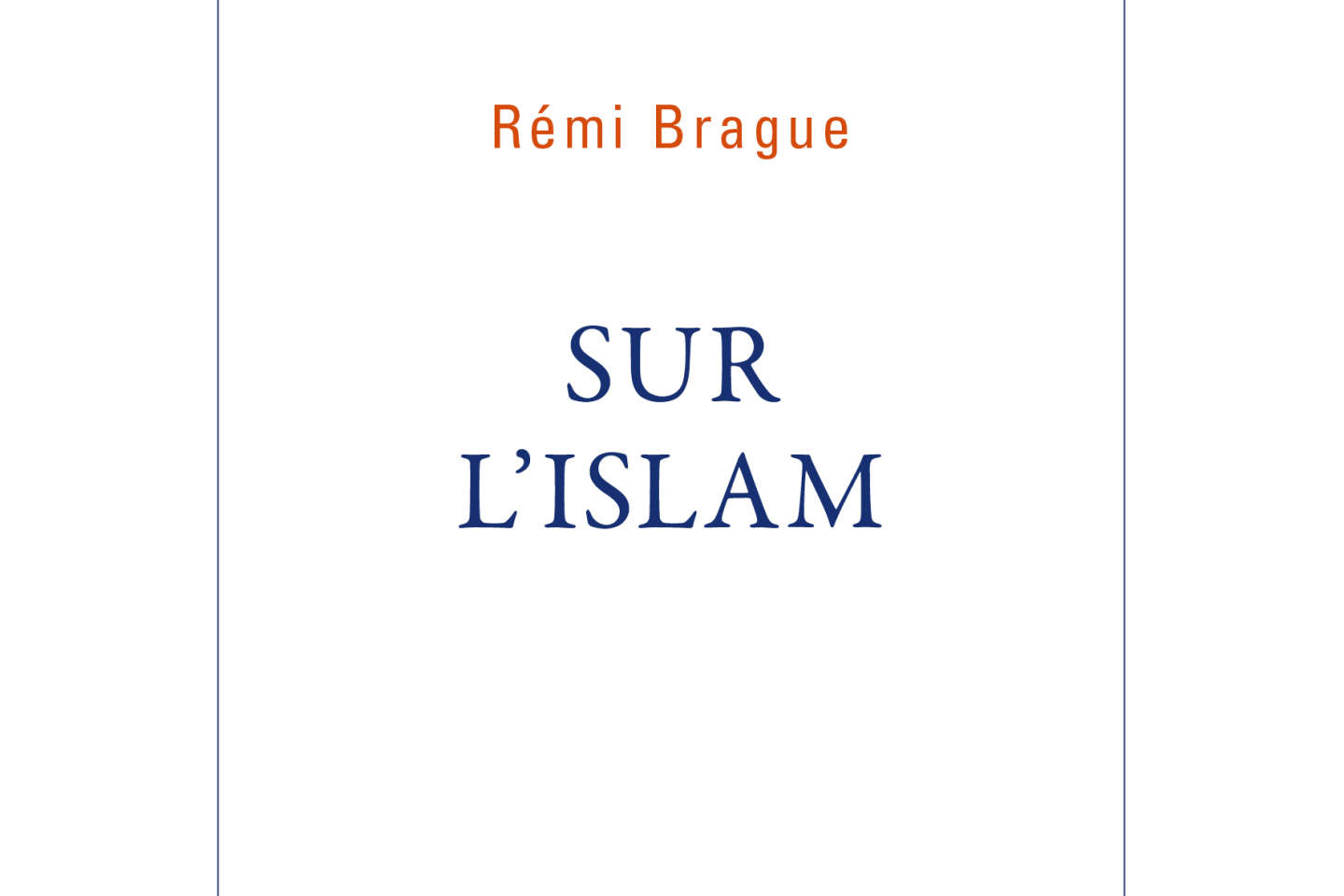 “On Islam”, a corseted vision of the Muslim tradition