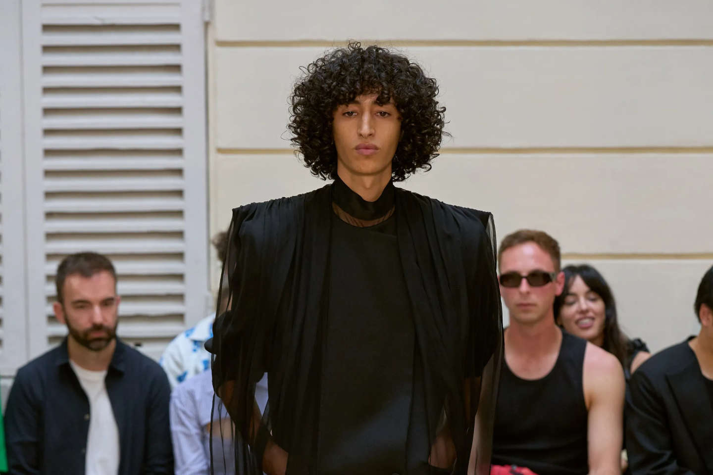 Paris Fashion Week: Burc Akyol transforms his courtyard into an oriental catwalk